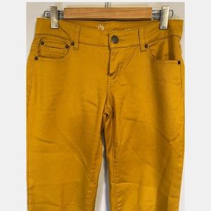 Yellow GAP Skinny Jeans